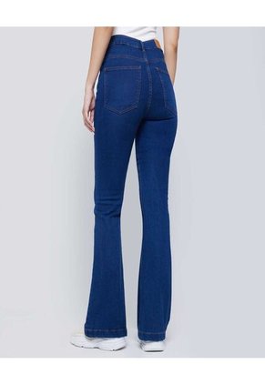 Jean Para Mujer Flare Color Azul  Marca Ostu #40160440