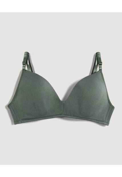 Brasier Para Mujer Monocopa Color Verde Marca Ostu #40830045