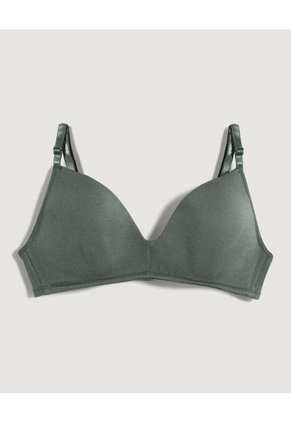 Brasier Para Mujer Monocopa Color Verde Marca Ostu #40830045