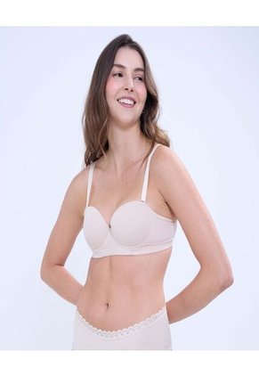 Brasier Para Mujer Straple Color Piel Marca Ostu #40830011