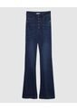 Jean Para Mujer Flare Color Azul  Marca Ostu #40160440 de Ostu