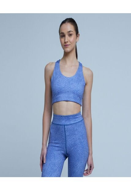 Top Para Mujer Top Color Azul  Marca Ostu #40220321