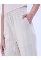 Pantalon Para Mujer Jogger Color Beige Marca Ostu #40070719 de Ostu