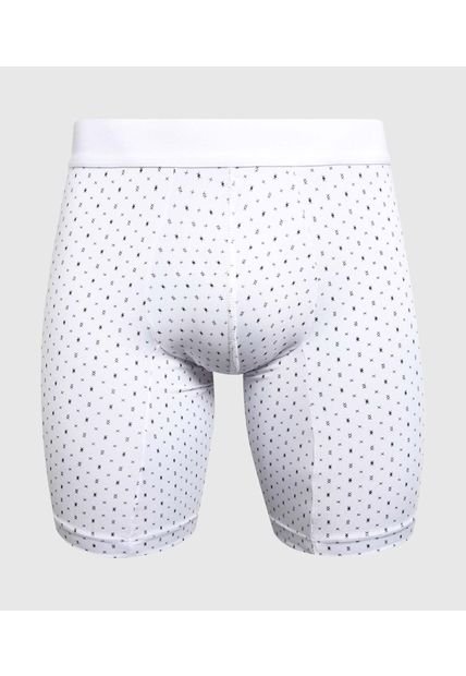 Boxer Para Hombre Filete Medio Microfibra Color Blanco Marca Ostu #60000523