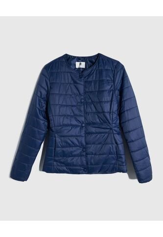Chaqueta Para Mujer Acolchada Color Azul  Marca Ostu #40080199 Ostu