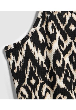 Enterizo Para Mujer Manga Sisa Color Negro Marca Ostu #40320107