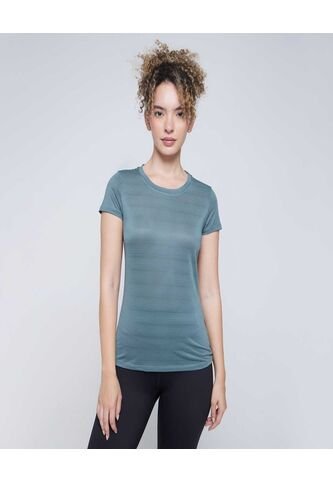 Camiseta Para Mujer Manga Corta Color Verde  Marca Ostu #40092071 Ostu