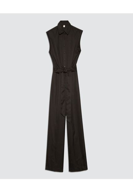 Enterizo Para Mujer Manga Sisa Color Negro Marca Ostu #40320116