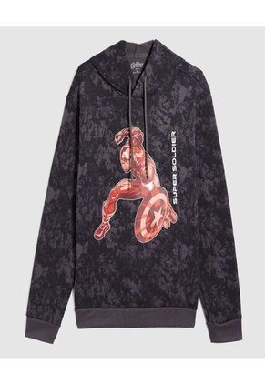 Hoodie Para Hombre Capitán América  De Hombre #60060515 Ostu