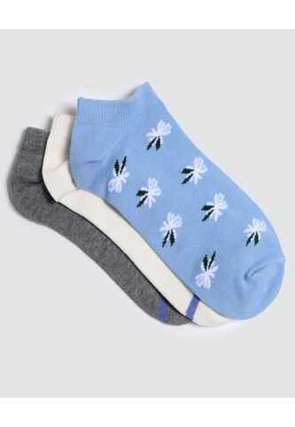 Medias Para Mujer Invisible Color Pack X Marca Ostu #40980161 Ostu