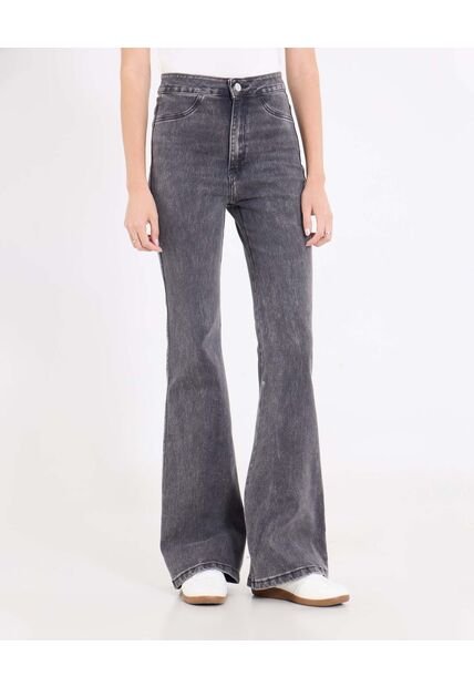 Jean  Para Mujer Jeggings Flare Color Negro Marca Ostu #40160615