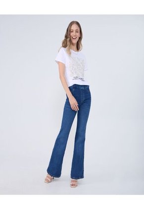 Jean Para Mujer Jeggins Color Azul Marca Ostu #40160471