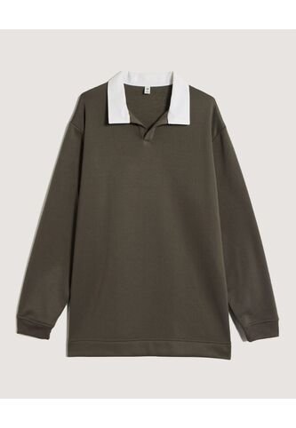 Buzo  Para Hombre Cuello V Color Verde Marca Ostu #60060613 Ostu