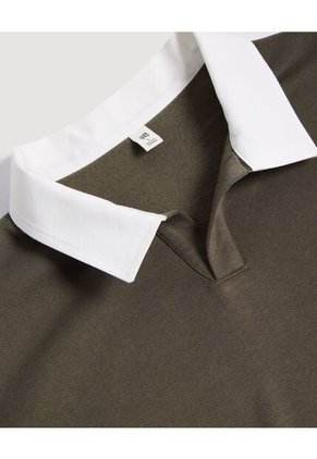 Buzo  Para Hombre Cuello V Color Verde Marca Ostu #60060613