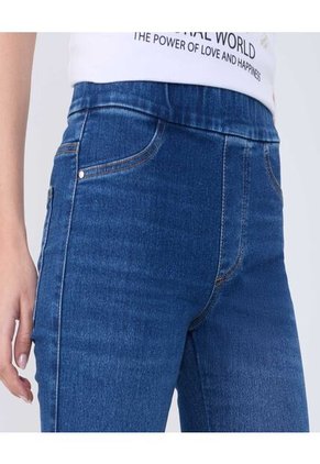 Jean Para Mujer Jeggins Color Azul Marca Ostu #40160471