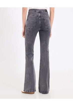 Jean  Para Mujer Jeggings Flare Color Negro Marca Ostu #40160615