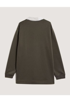 Buzo  Para Hombre Cuello V Color Verde Marca Ostu #60060613