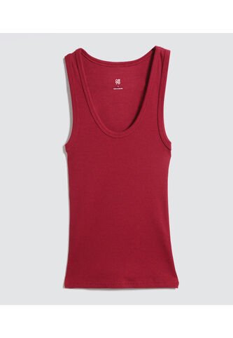 Camiseta Para Mujer Manga Sisa Color Vino Marca Ostu #40091991 Ostu