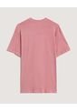 Camiseta  Para Hombre Manga Corta Cuello Redondo Color Coral Marca Ostu #60091674 de Ostu