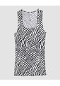 Top Para Mujer Cuello Redondo Color Negro Marca Ostu #40220327 de Ostu