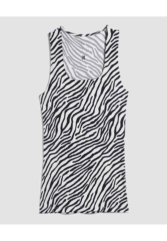 Top Para Mujer Cuello Redondo Color Negro Marca Ostu #40220327 Ostu
