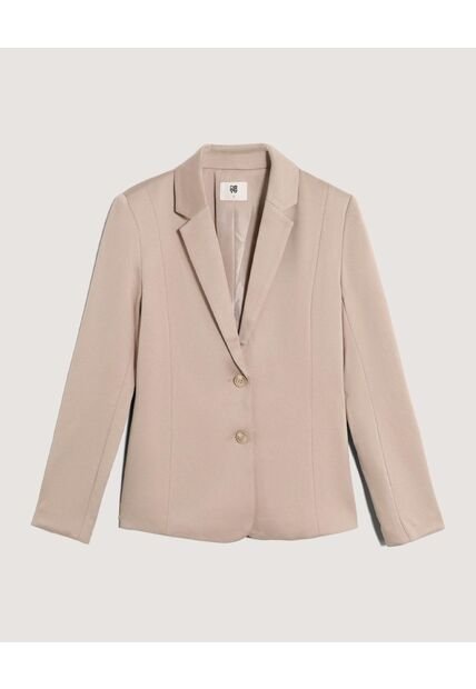 Blazer  Para Mujer  Color Café Marca Ostu #40400013