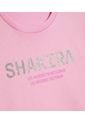 Camiseta Para Niña Manga Corta Cuello Redondo Color Rosa Marca Ostu #90090306 de Ostu