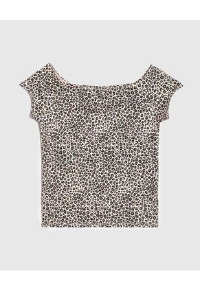 Camiseta Infantil Niña Manga Corta Cuello Redondo Color Negro Marca Ostu #90090319