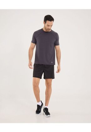 Camiseta Para Hombre Manga Corta Cuello Redondo Color Gris Marca Ostu #60091657