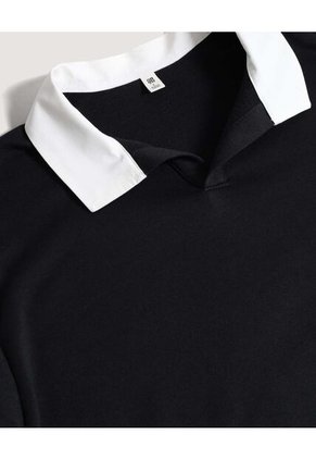 Buzo  Para Hombre Cuello V Color Negro Marca Ostu #60060614