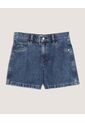Short  Infantil Niña Mom Color Azul Marca Ostu #90190056 de Ostu