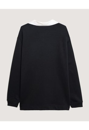 Buzo  Para Hombre Cuello V Color Negro Marca Ostu #60060614