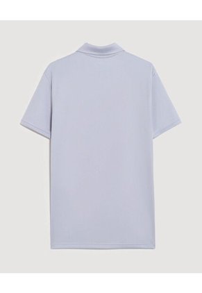 Polo  Para Hombre Cuello Maquina Sin Bolsillo Color Gris Marca Ostu #60110829