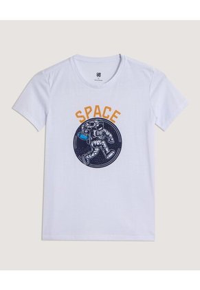 Pijama  Infantil Niño M/C P/C Color Blanco Marca Ostu #80040098