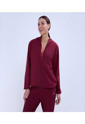 Chaqueta Para Mujer Sport Marca Ostu En Color Vino #40080226