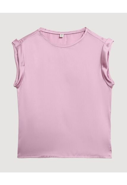 Blusa  Para Mujer Manga Sisa Color Lila Marca Ostu #40121239