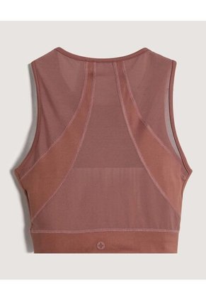 Camiseta  Para Mujer Crop Top Color Café Marca Ostu #40092546