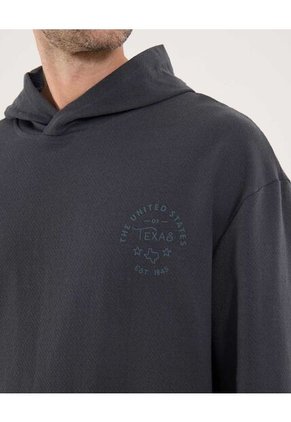 Buzo Para Hombre Hoodie Color Gris Marca Ostu #60060582