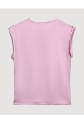 Blusa  Para Mujer Manga Sisa Color Lila Marca Ostu #40121239