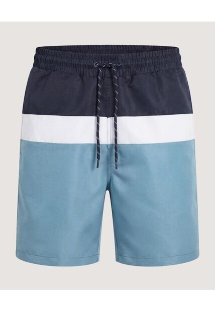 Ropa De Playa  Para Hombre Pantaloneta De Baño Corta Color Azul Marca Ostu #60270059