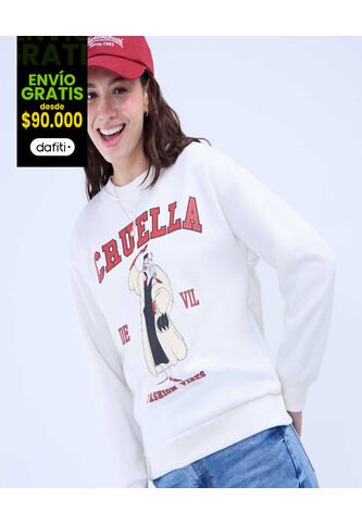 Buzo Para Mujer Cruella De Vil  Para Mujer #40060439 Ostu Ostu