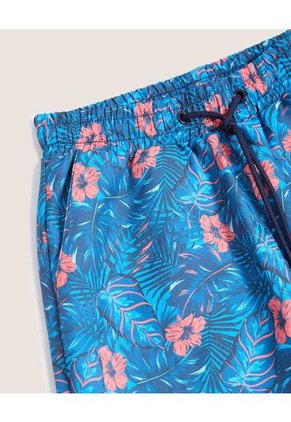 Bermuda Infantil Niño Regular Corto Color Azul Marca Ostu #80100060