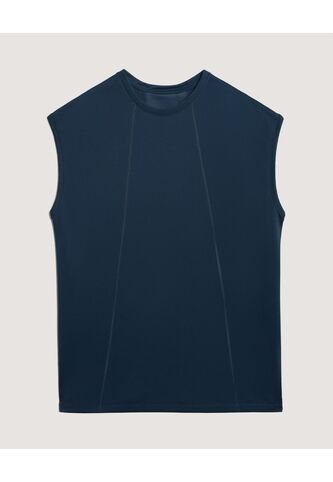 Camiseta  Para Hombre Manga Sisa Cuello Redondo Color Azul Marca Ostu #60091798 Ostu