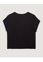 Blusa  Para Mujer Manga Corta Color Negro Marca Ostu #40121059 de Ostu