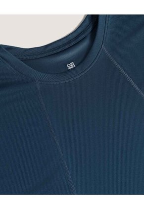 Camiseta  Para Hombre Manga Sisa Cuello Redondo Color Azul Marca Ostu #60091798