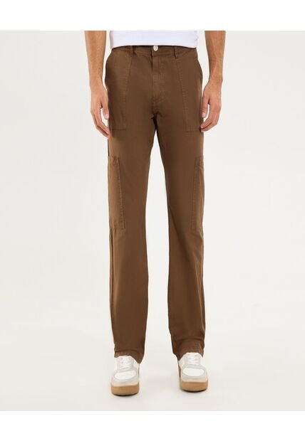 Pantalón Para Hombre Moda Color Café Marca Ostu #60070466