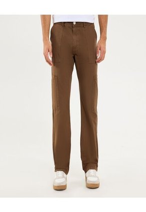 Pantalón Para Hombre Moda Color Café Marca Ostu #60070466