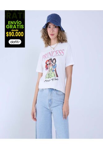Camiseta Disney Princesas  Para Mujer #40092350 Ostu Ostu
