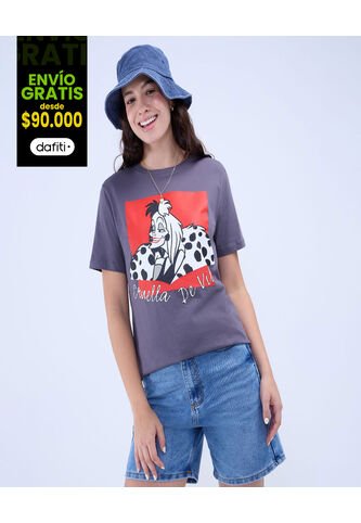 Camiseta Para Mujer Cruella De Vil  De Mujer #40092352 Ostu Ostu