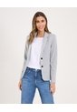 Blazer Para Mujer Blazer Color Gris  Marca Ostu #40400013 de Ostu